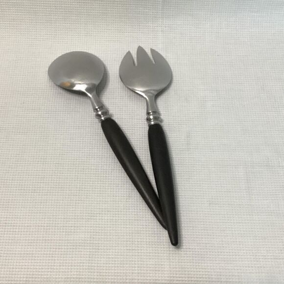 Guildcraft Forged Stainless Salad Set Vintage 60s - Picture 9 of 9